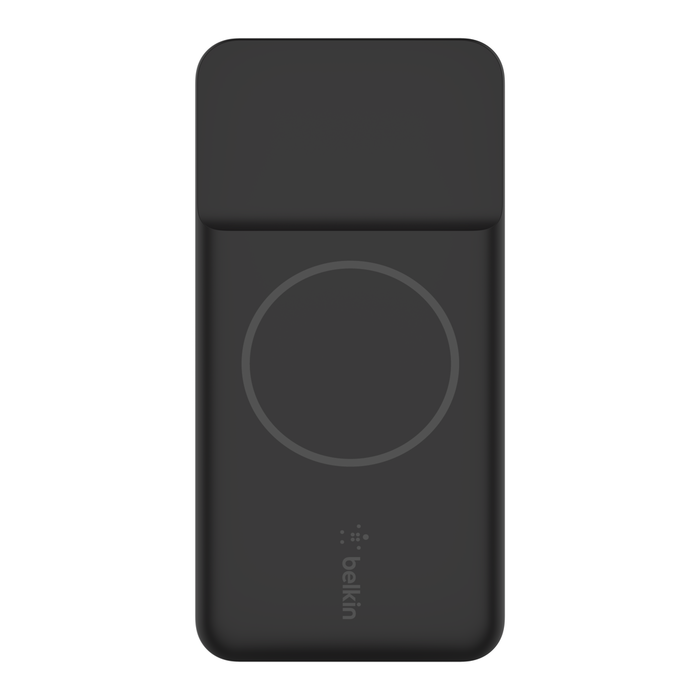 Magnetic Portable Wireless Charger 10K, Black, hi-res