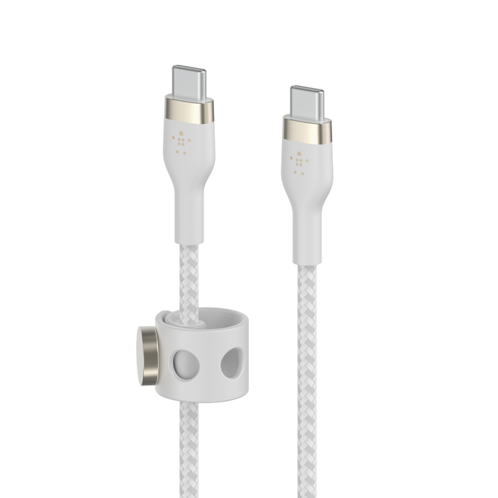 Cable de USB-C a USB-C, Blanco, hi-res