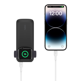 2合1快速無線充電 + 行動電源 10K (適用於Apple Watch, AirPods Pro (2nd Gen) 及 iPhone), , hi-res