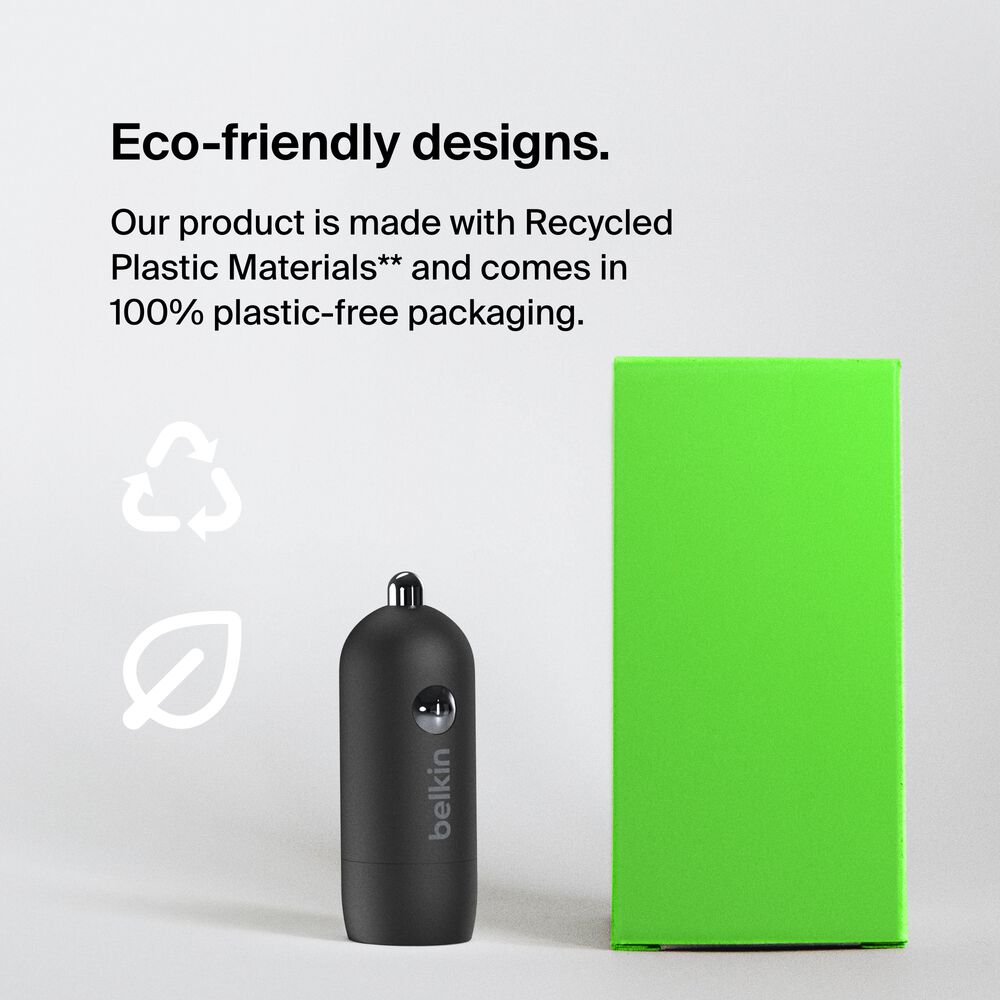 30W USB-C Car Charger + USB-C to Lightning cable, , hi-res