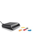 USB Smart Card / CAC Reader, Black, hi-res