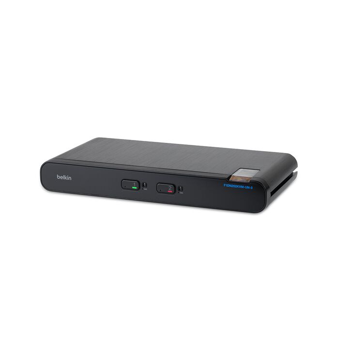 Belkin Universal Secure KVM Switch, 2 Port, Dual Head | Belkin ID