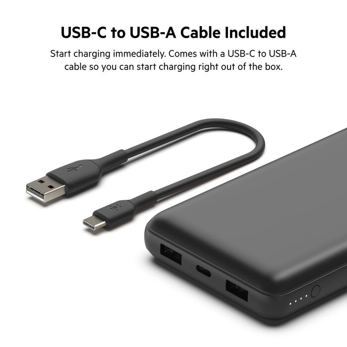 Power Bank 20K, Black, hi-res