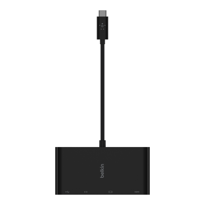 USB-Cマルチメディアアダプター, Black, hi-res