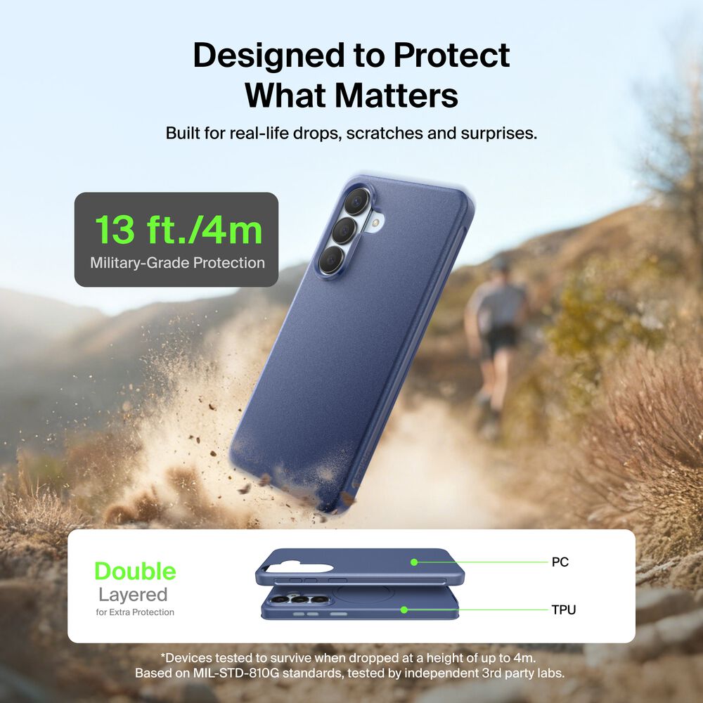 Protect Series Case for Samsung Galaxy S26+, Navy, hi-res