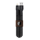 USB-A to ライトニングケーブル, Black, hi-res