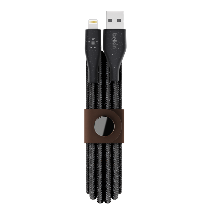 USB-A to ライトニングケーブル, Black, hi-res