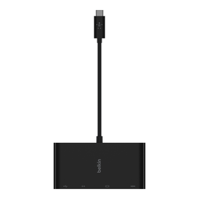 USB-C 多媒體適配器, Black, hi-res