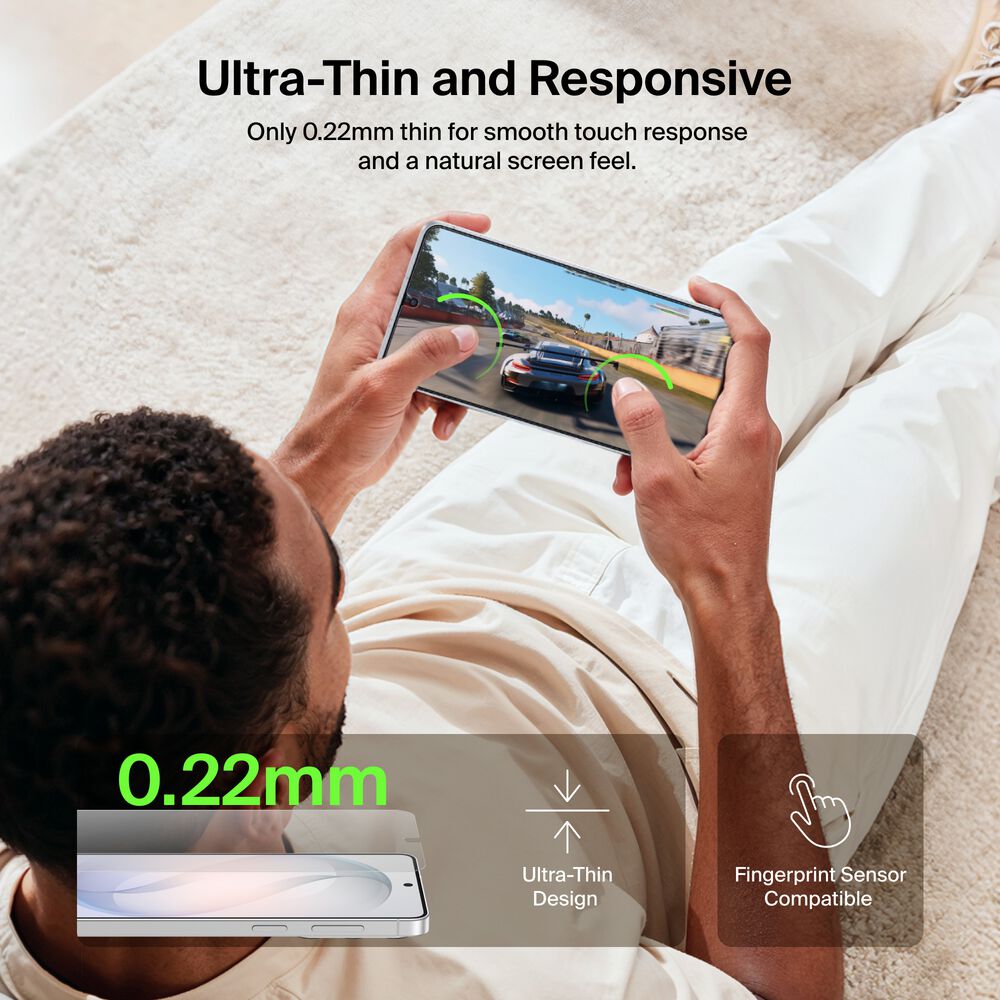 Titan SmartShield Anti-Reflective Screen Protector for Samsung Galaxy S26, , hi-res