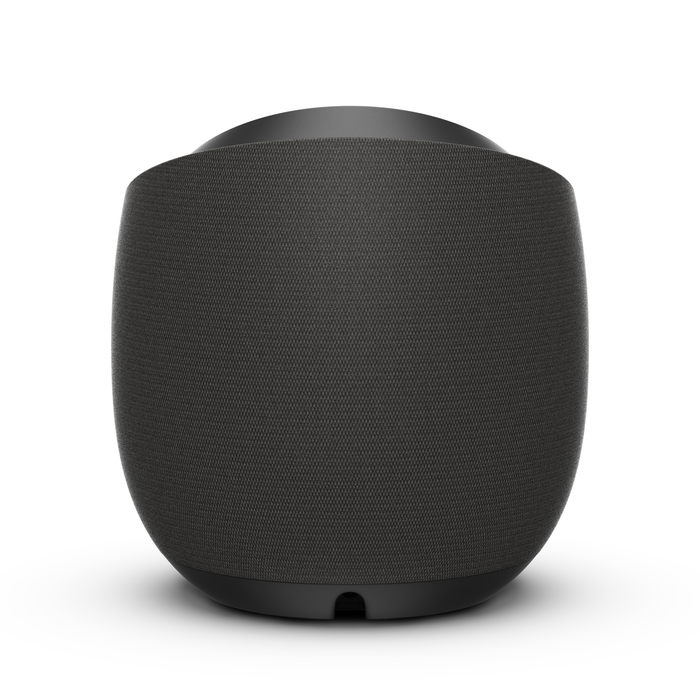 Hi-Fi Smart Speaker + Wireless Charger, Black, hi-res
