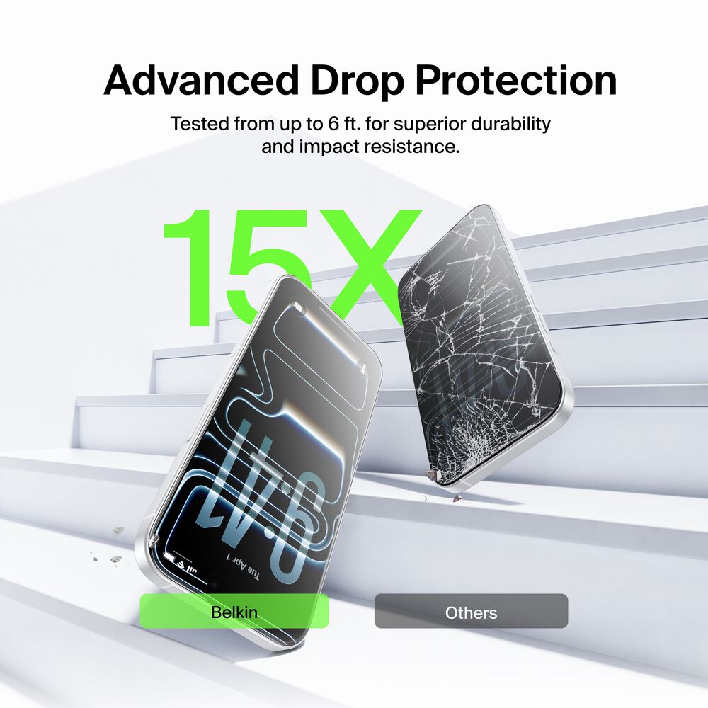 TemperedGlass Screen Protector for iPhone 17 Pro, , hi-res