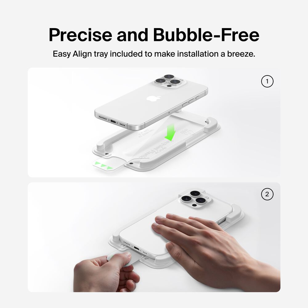 InvisiGlass Screen Protector for iPhone 17 Pro, , hi-res