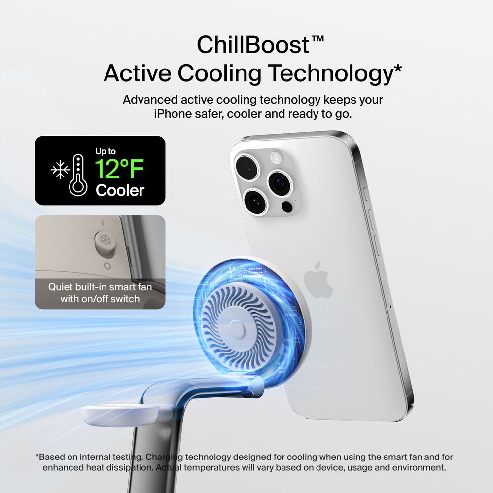 3-in-1 Magnetic Charging Dock with Qi2 25W, Sand, hi-res