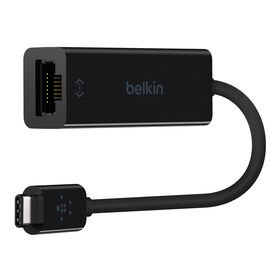 USB-C to Gigabit Ethernet Adapter (USB Type-C), Black, hi-res