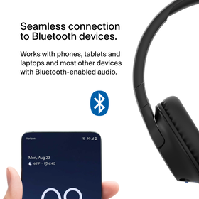 Wireless Over-Ear Headset for Kids, Black, hi-res