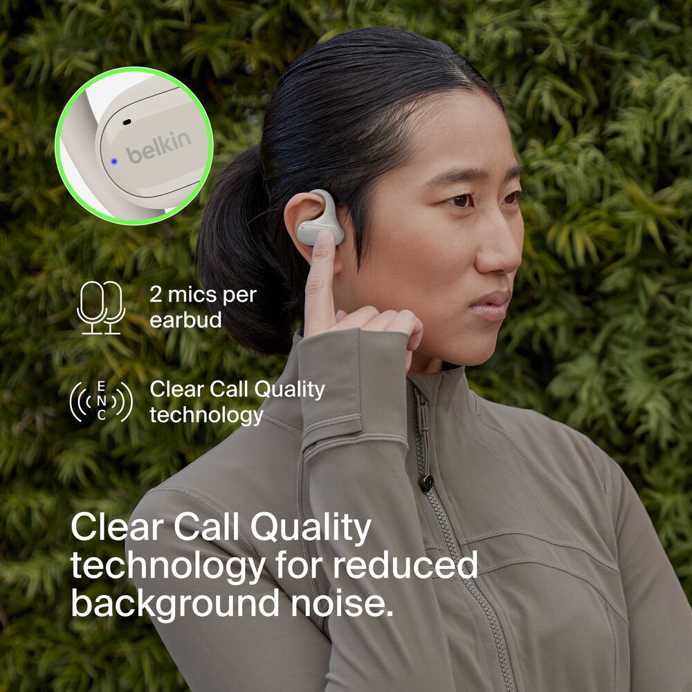 Open-Ear Wireless Earbuds, Sand, hi-res