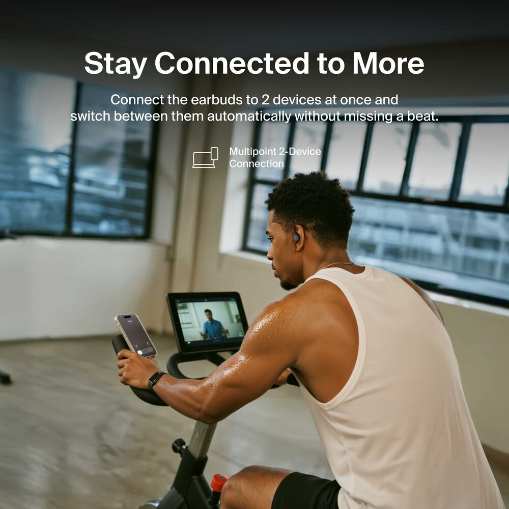 True Wireless Earbuds, Black, hi-res