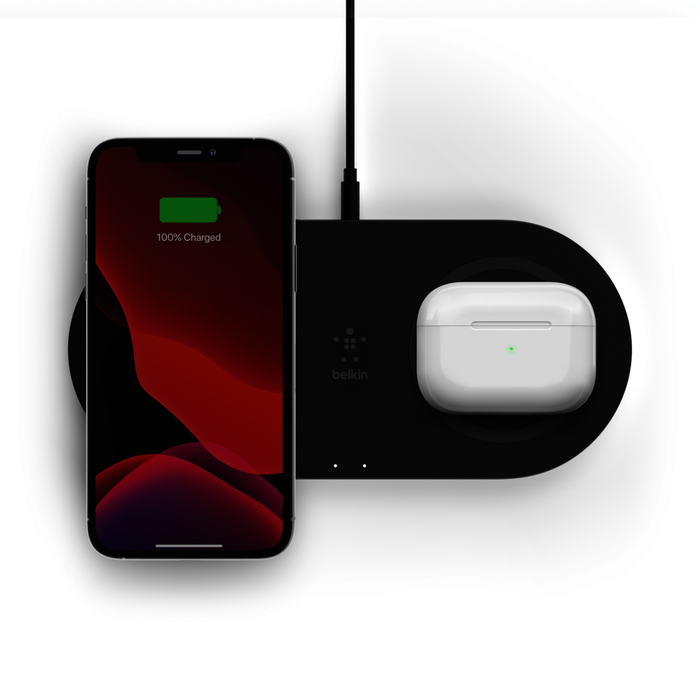 15W Dual Wireless Charging Pads, Fast Charger Belkin Belkin SG