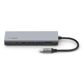 USB-C 7-in-1マルチポートアダプター, スペースグレイ, hi-res