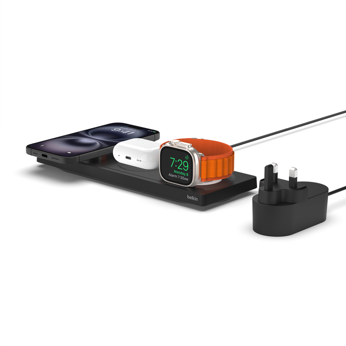3-in-1 Apple MagSafe Wireless Charger Pad | Belkin MY
