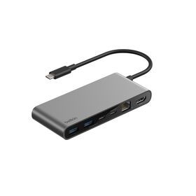8-Port USB-C Hub with 2.5Gb Ethernet, Space Gray, hi-res