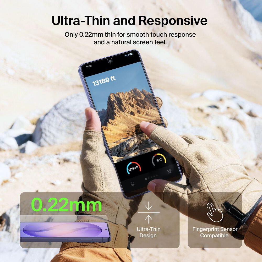 Titan EcoGuard Anti-Reflective Filter Screen Protector for Samsung Galaxy S26 Ultra, , hi-res