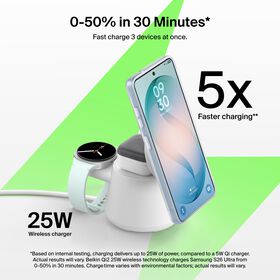 Modular Charging Dock with Qi2 25W, White, hi-res