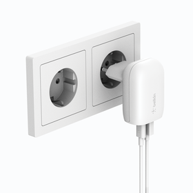 Chargeur secteur double port avec PPS (37 W), Blanc, hi-res