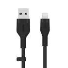 C&acirc;ble USB-A avec connecteur Lightning, Noir, hi-res