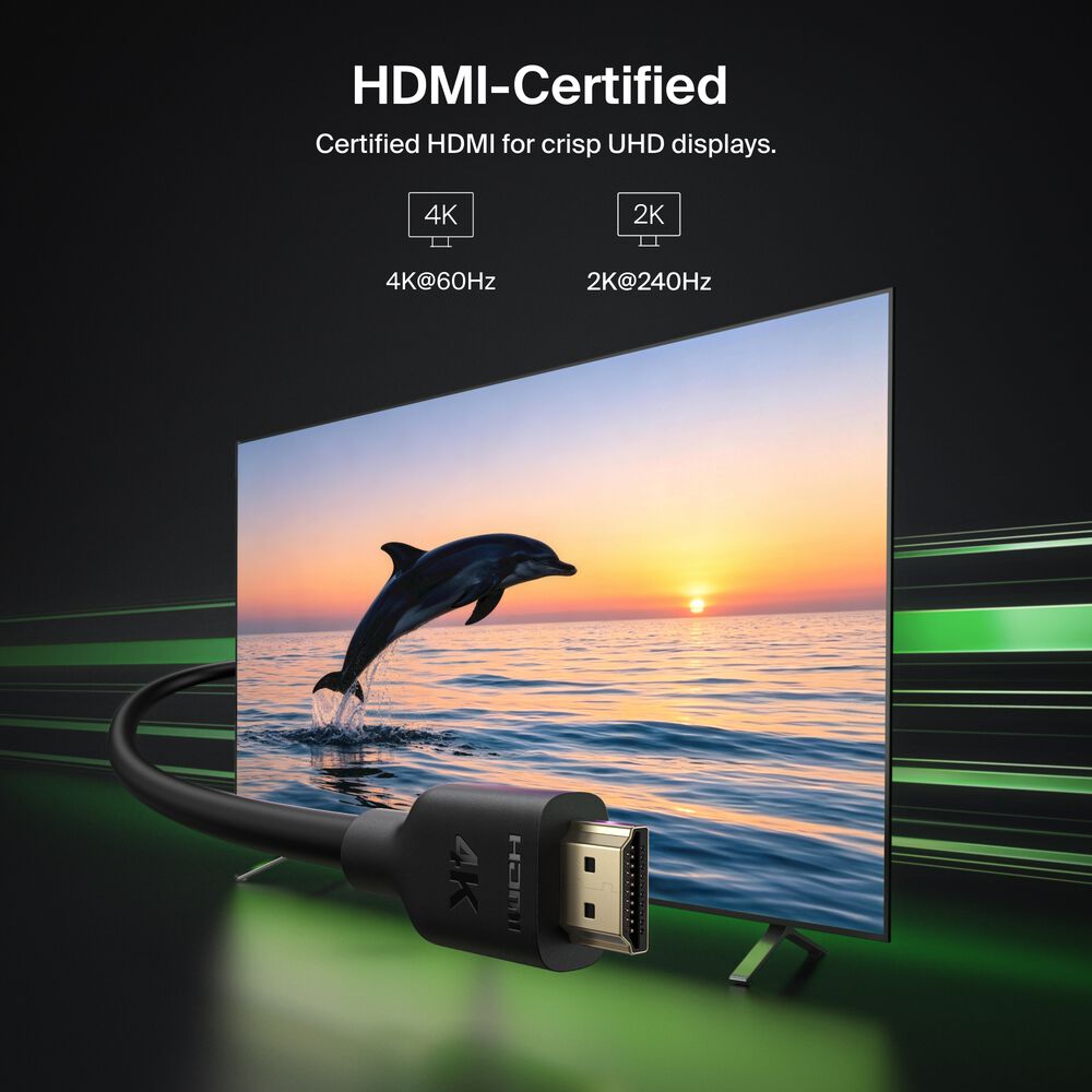 Premium High-Speed HDMI&reg; Cable (4K), , hi-res