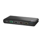 Universal 2nd Gen Secure KVM Switch, 4-Port Single Head No CAC, Black, hi-res