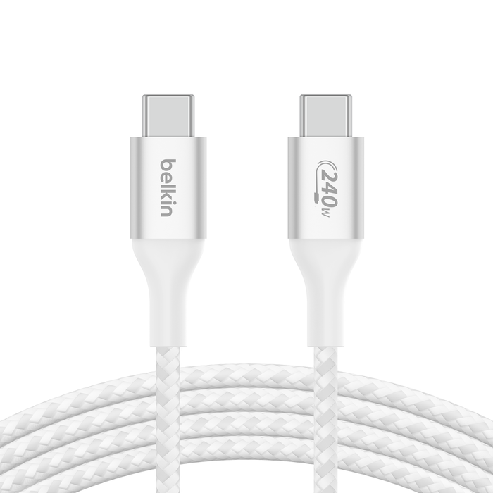 USB-C®/USB-C-kabel (240 W), Wit, hi-res
