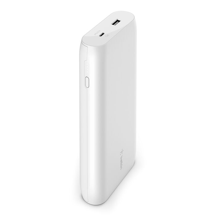 BEL 30W PD TYPE-C POWER BANK 20K MAH WHT — Belkin