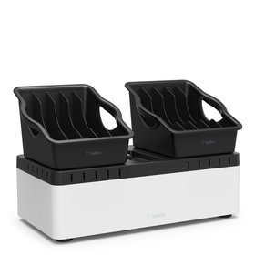 Store and Charge Go With Portable Trays