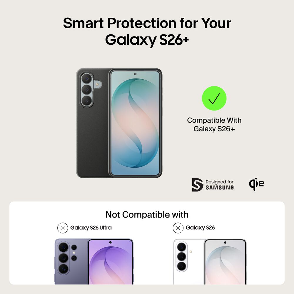 Protect Series Case for Samsung Galaxy S26+, Black, hi-res