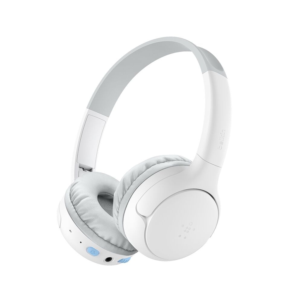 Wireless On-Ear Headphones for Kids , White, hi-res
