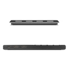 4-Port Dual Head Modular Secure KVM Switch Base Unit PP4.0 W/ Remote, Negro, hi-res