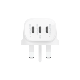 3 Port USB-C® Wall Charger with PPS 67W, , hi-res
