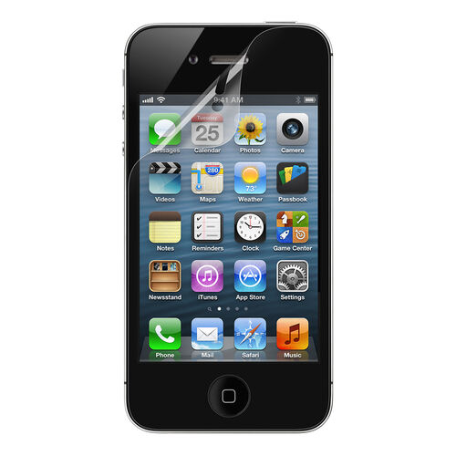 TrueClear Transparent Screen Protector for iPhone 4/4S - 3 Pack