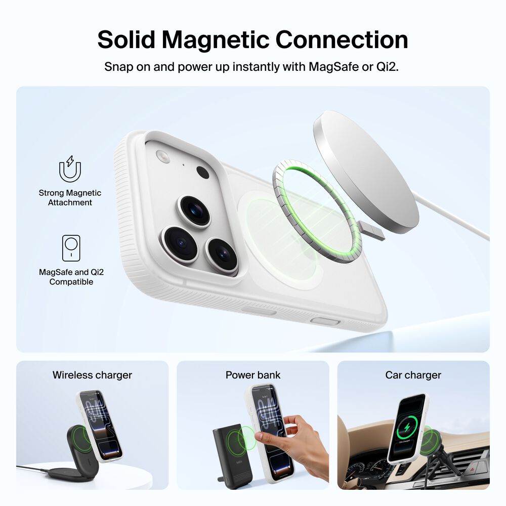 Grip Series Case for iPhone 18 Pro, Clear, hi-res
