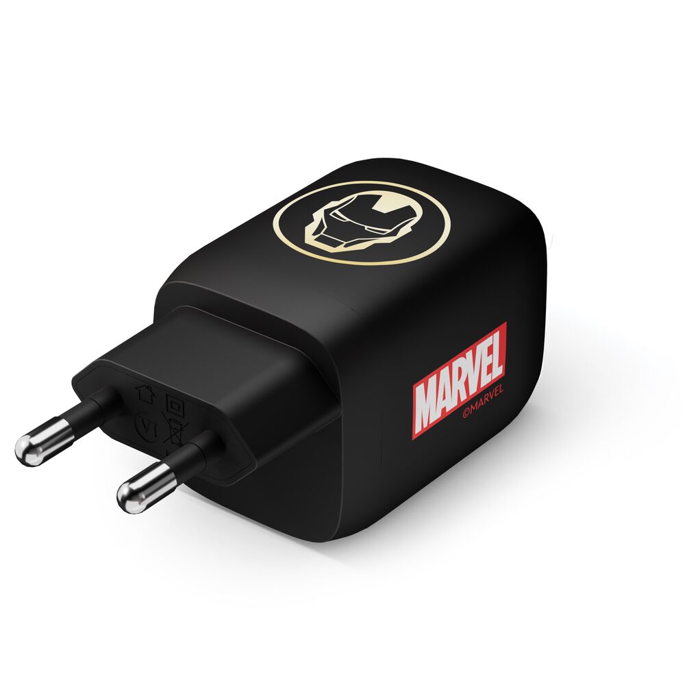 PPS 65W 듀얼 USB-C GaN 가정용 충전기 (마블 컬렉션 ), , hi-res