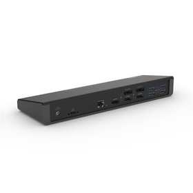 Universal USB-C® Triple Display Dock, Black, hi-res