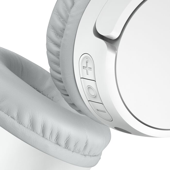 Belkin SoundForm Mini Auriculares inalámbricos para niños con micrófono, on Ear, 30 Horas autonomía y Adhesivos, Cascos supraaurales para enseñanza en Belkin SoundForm Mini Auriculares inalámbricos para niños con micrófono, on Ear, 30 Horas autonomía y Adhesivos, Cascos supraaurales para enseñanza en