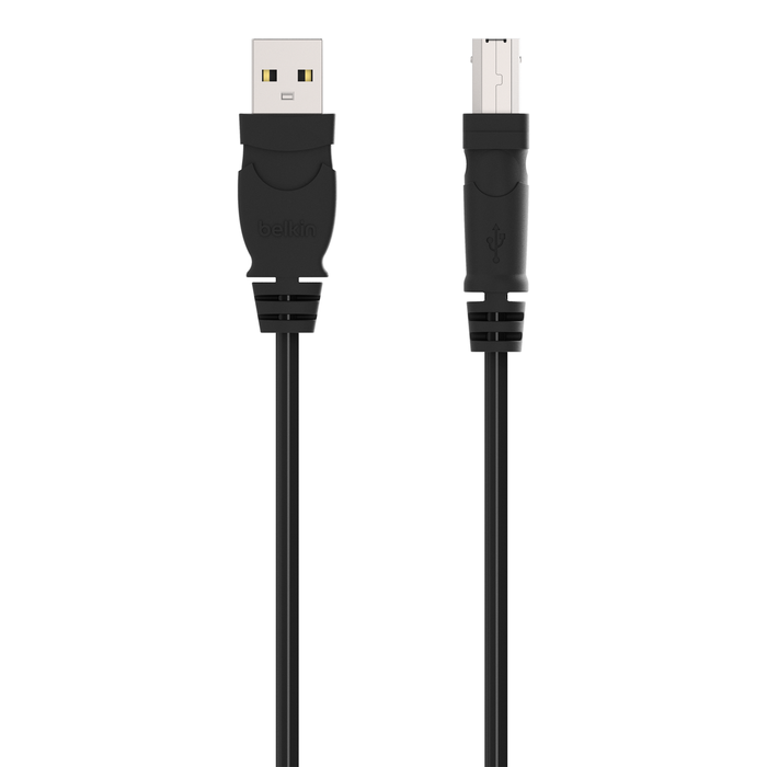  Belkin USB A to USB B Cable - 6 foot USB 3.0 Cable - SuperSpeed  USB 3.0 Extension Cable - USB-A to USB-B Printer Cable - Male-to-Male USB  Cable - USB