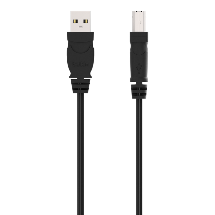 Cable USB Mâle/Femelle Belkin F3U153bt3M Blindé 3M / Noir