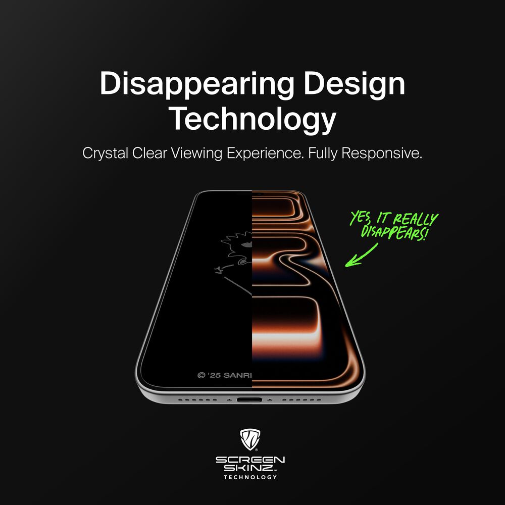 Badtz-Maru Jumping Custom Glass Screen Protector, , hi-res