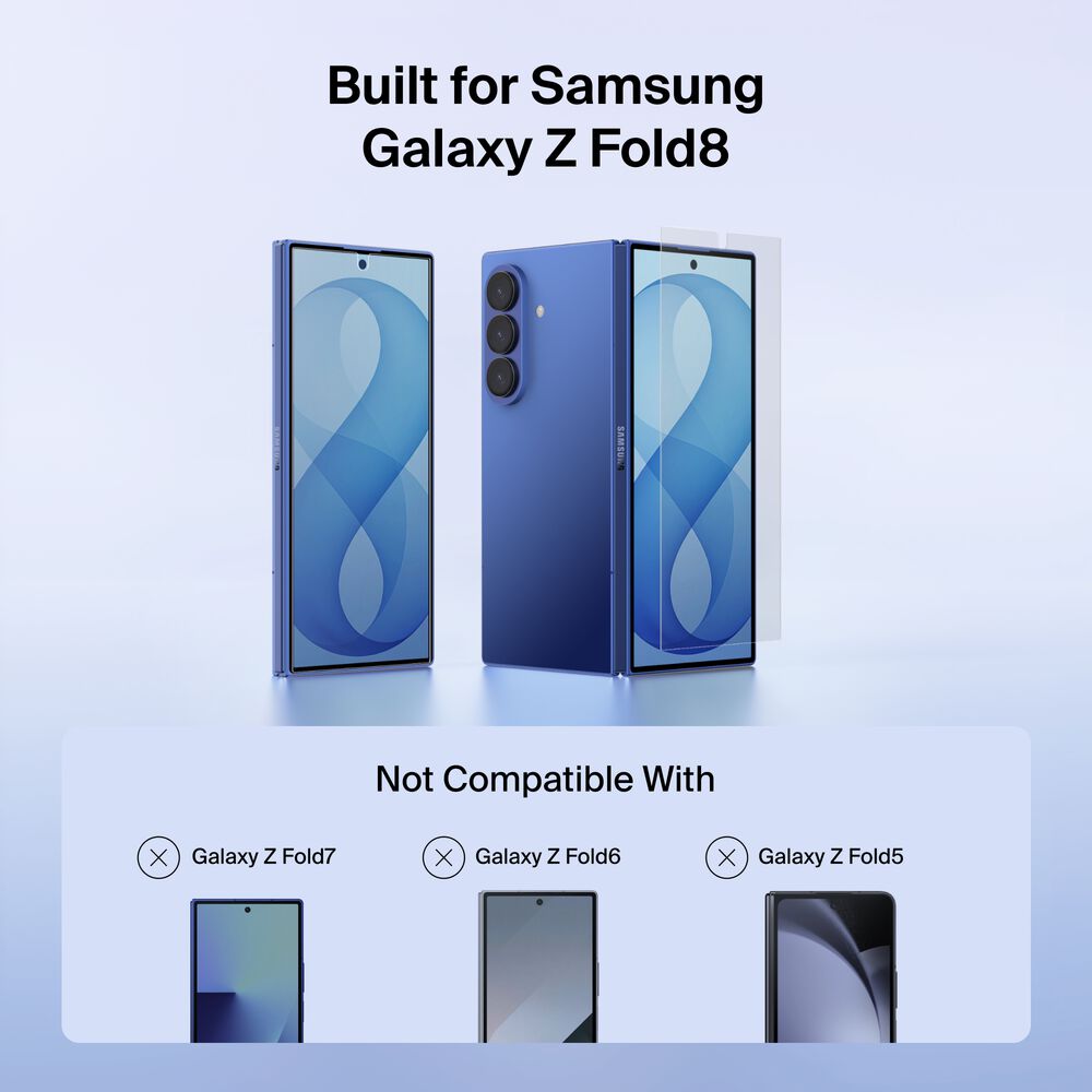 Anti-Reflective Screen Protector for Samsung Galaxy Z Fold8 Ultra, , hi-res