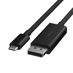 Câble DisplayPort 1.2 de Belkin avec broches de verrouillage,  mâle / mâle – DisplayPort 4K - 1 m de long