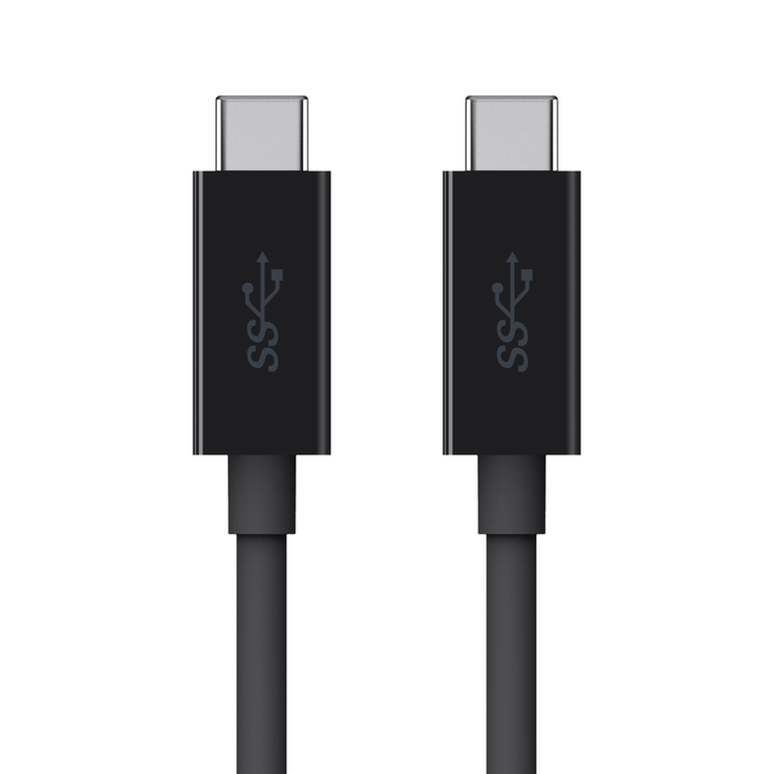USB-C™-monitorkabel (USB Type-C™), Zwart, hi-res