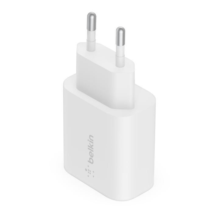 Cargador de pared USB-C PD 3.0 PPS de 25 W, Blanco, hi-res